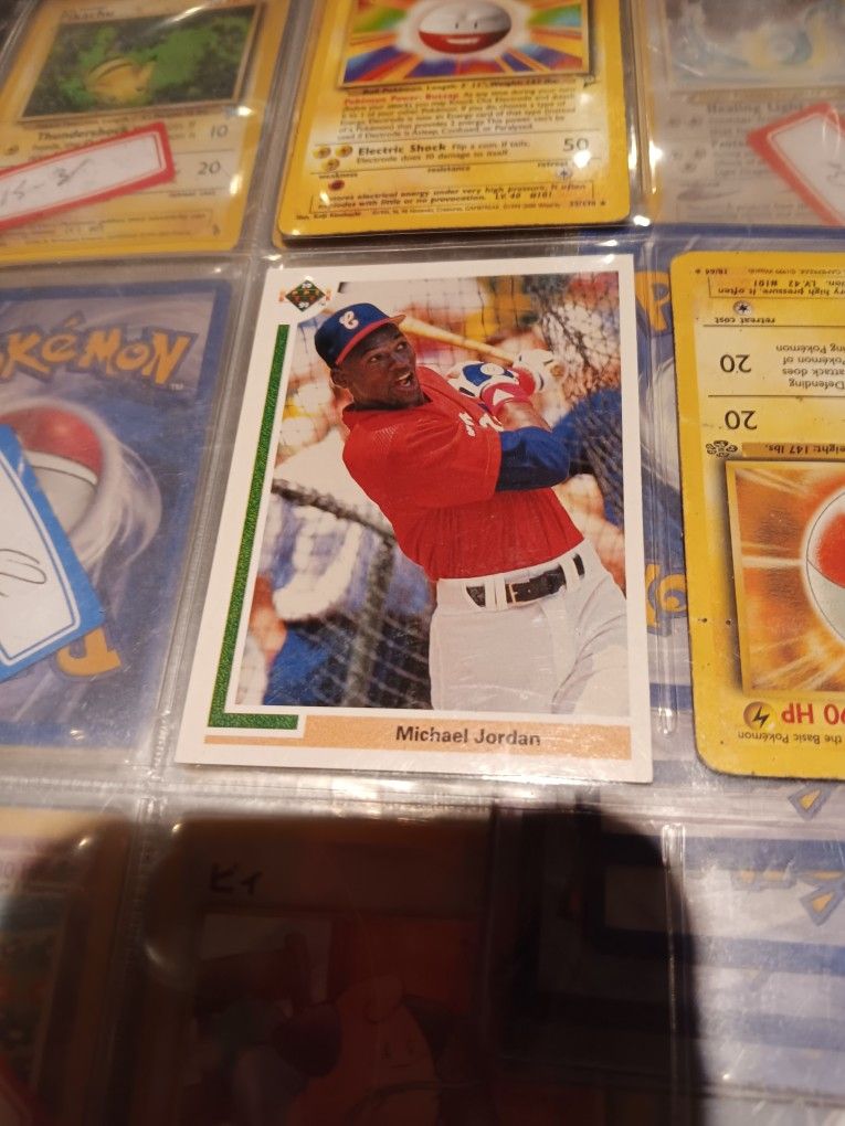 Michael jordan baseball card