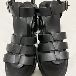beautiful sandals for ladies Black Color