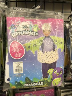 Draggle Halloween costume for toddlers