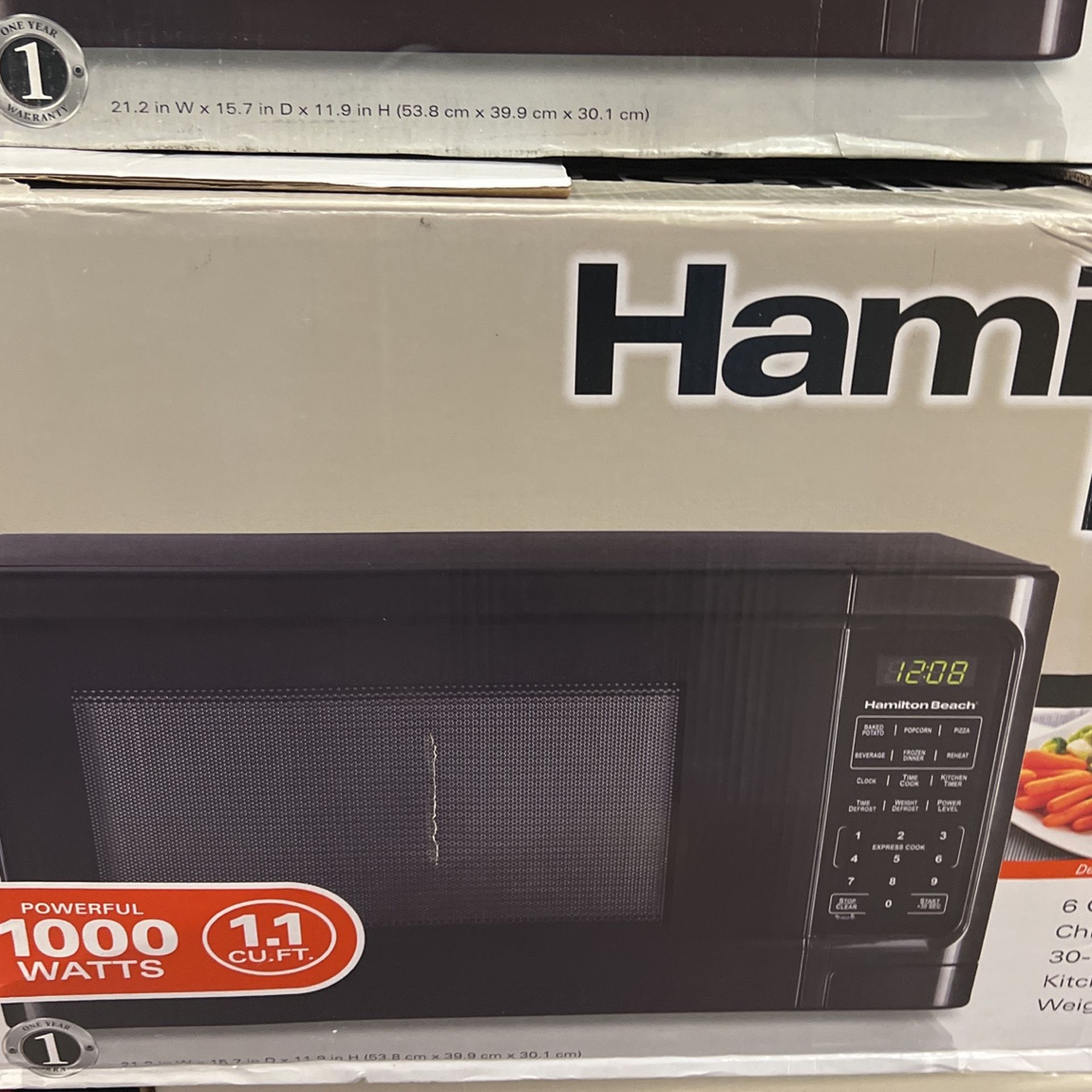 Hamilton Beach Microwave Oven
