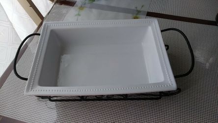 Food Display Glass Plate