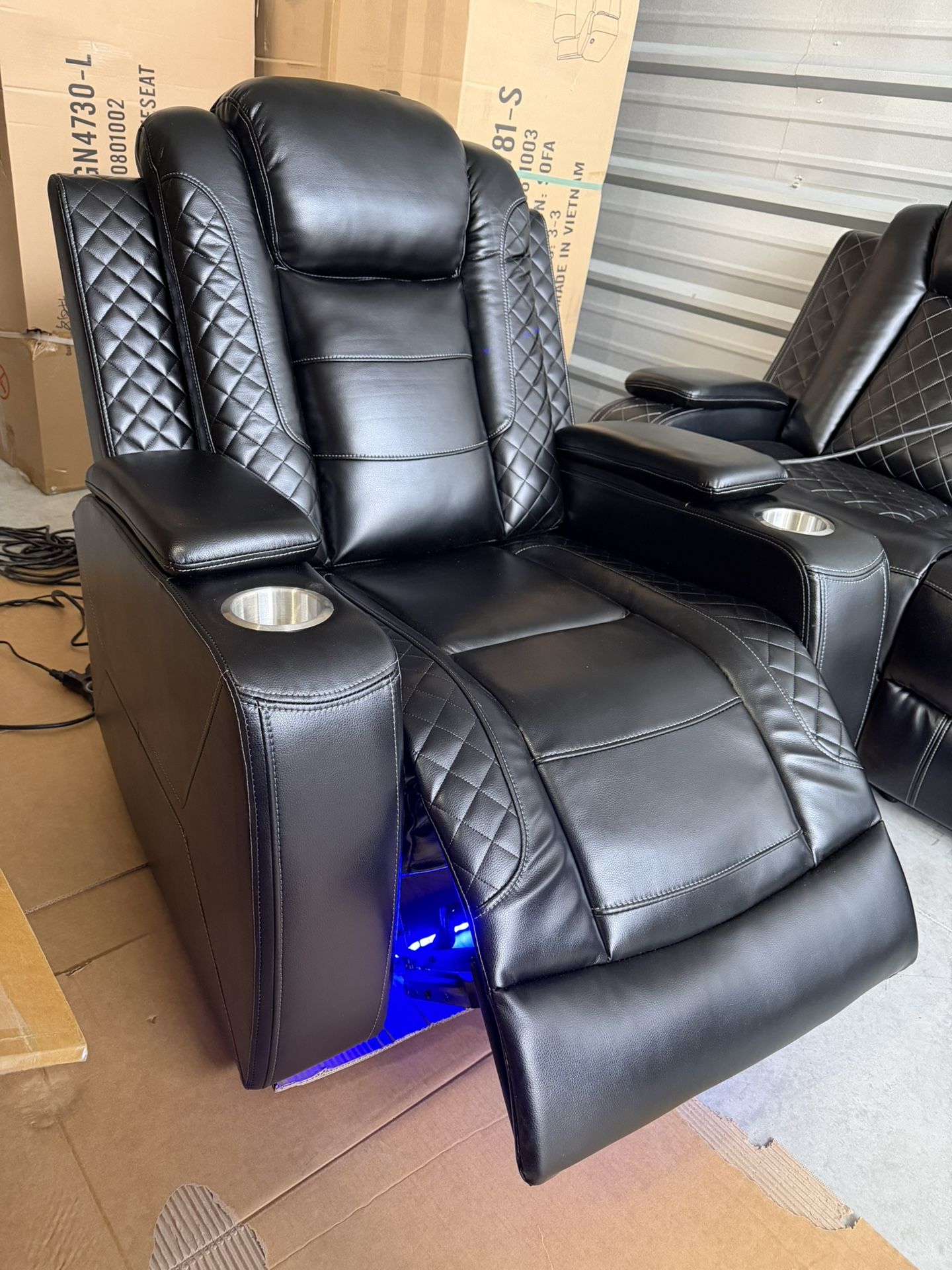 Brand New Power Redlining Theater Chairs