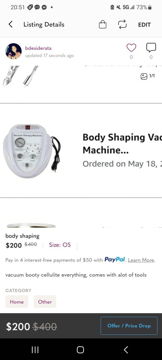 body shaping machine
