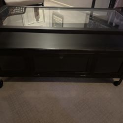 Glass Table-TV stand