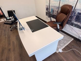 Executive table and chair