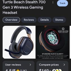Turtle Beach Wireless Headset Stealth 700 Gen 3