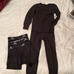 Size 6 Long Underwear And Boxer Briefs