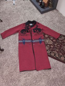 Wooden River wool, polyester,acrylic Full Length Coat