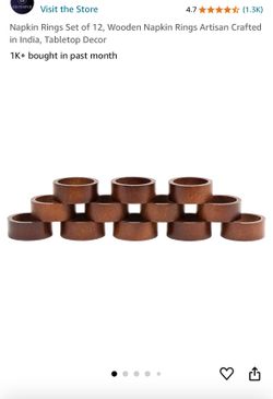 Wood Napkin Ring