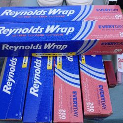 Reynolds Wrop  200 Sq Fet. $10 Each!