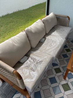 Outdoor Patio Sofa Cushions
