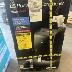 LG Portable Air Conditioner 450sqft 10,000BTU