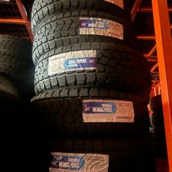 255/70/16 All Terrain Tires Set New