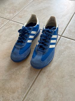Adidas Blue Suede sambas