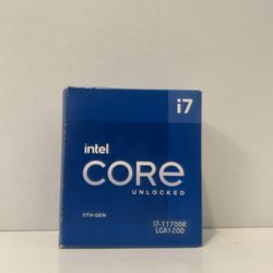Intel Core i7-11700K CPU – Brand New, Never Used
