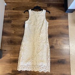 Brand new woman’s Lucky brand Cream colored Croquet Dress Up For Sale 