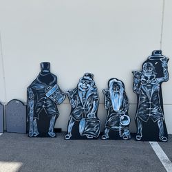 Disney Haunted Mansion Ghost Characters Cutouts Yard Decor