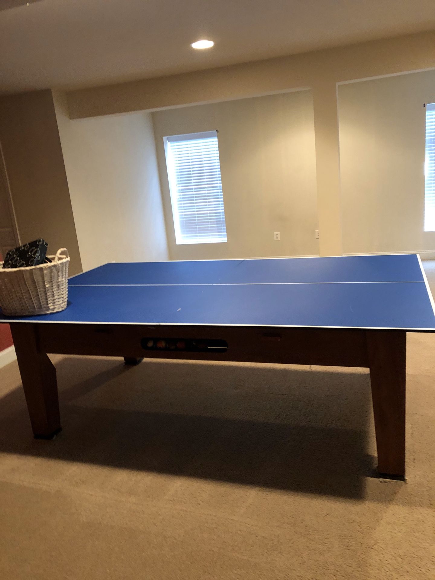 Pool table, hockey table , and ping pong table