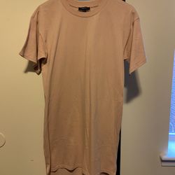 Pink T-Shirt Dress