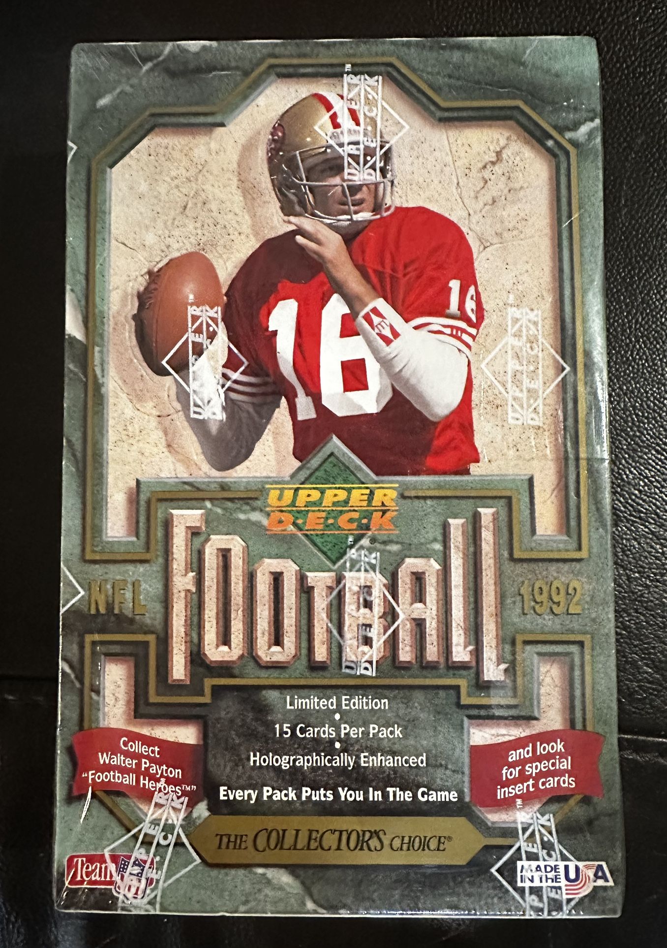 1992 Upper Deck NFL Football Cards – Factory Sealed Box | $50