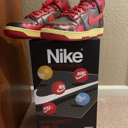 Nike Dunk 1985 Red Acid Wash SZ 12 DS