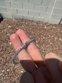 GRA Certified Moissanite Tennis Bracelet – 7” | Brand New