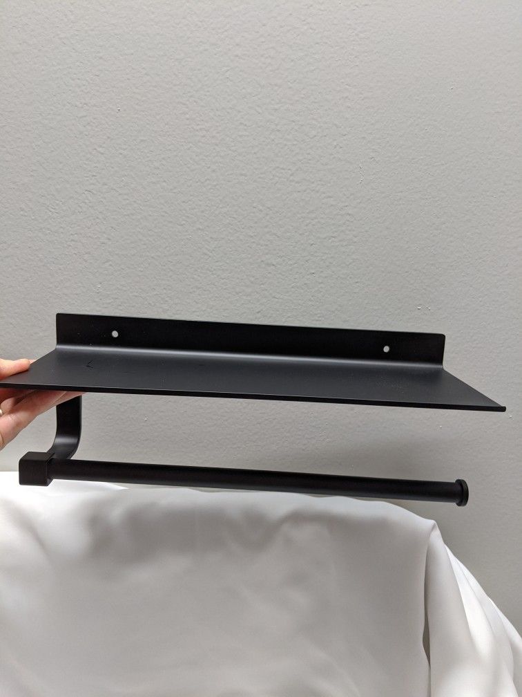 Toilet paper towels - shelf holder.