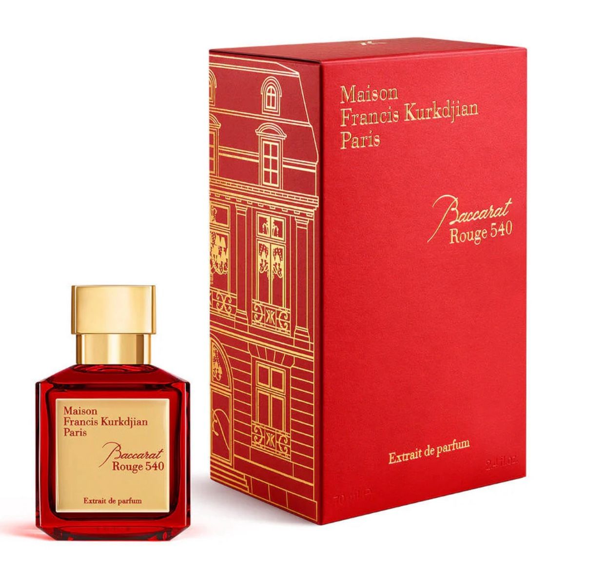 Baccarat Rouge 540 by Maison Francis Kurkdjian – Extrait de Parfum 70ml