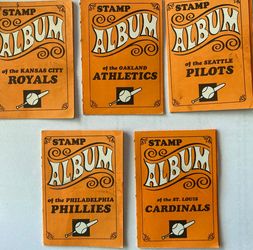 1969 Topps Baseball Stamp Complete Booklets