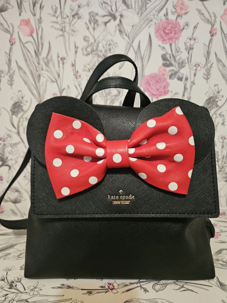 KATE SPADE x DISNEY MINNIE MOUSE SAFFIANO LEATHER BACKPACK