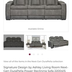 Recliner Couch And Headrest Charger Port 