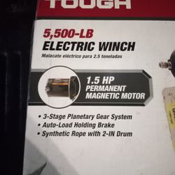 Hyper Tough Electric Winch