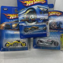 Hot Wheels Rebel Rides- Realistix- Hammer Sled