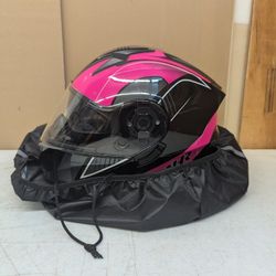 AHR Run M3 Pink And Black Helmet 