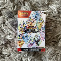 Pokemon Scarlet & Violet Prismatic Evolutions Booster Bundle Brand New Sealed