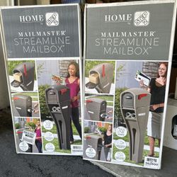 Step2 MailMaster Streamline Large Resin Overpost Mailbox and Post Combo 