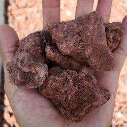 Red Lava Rock - Yard