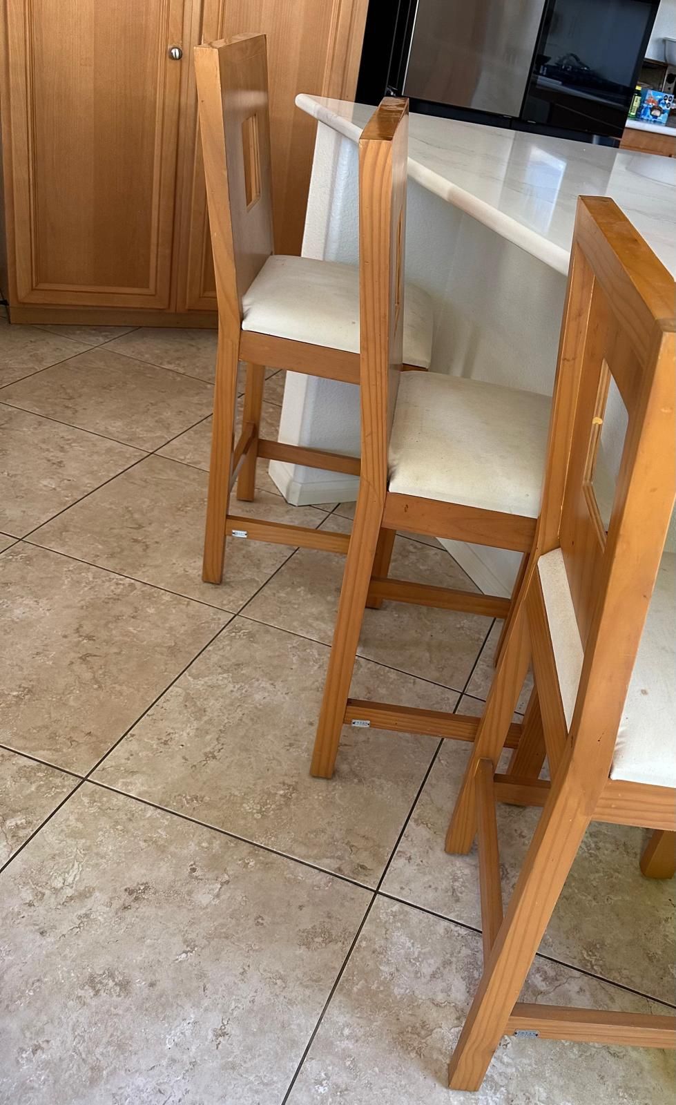 Wooden Bar Stools