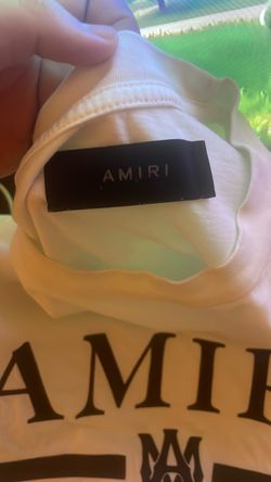 Amiri MA Bar logo Tee