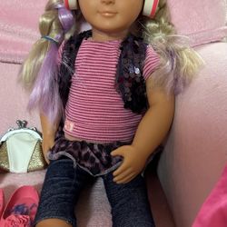 Our Generation 18” Doll With Outfits