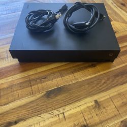 Microsoft Xbox One X 1TB Console With Power Cable Wireless Controller And HDMI