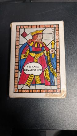 Vintage Playing Cards Tarot France 1986