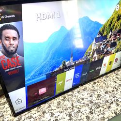 43”LG webOS 4K 2160p UHD Smart Tv WiFi Model 43UK6350