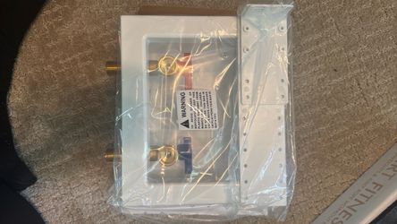 Washing Machine Outlet Box with Brass Valves
