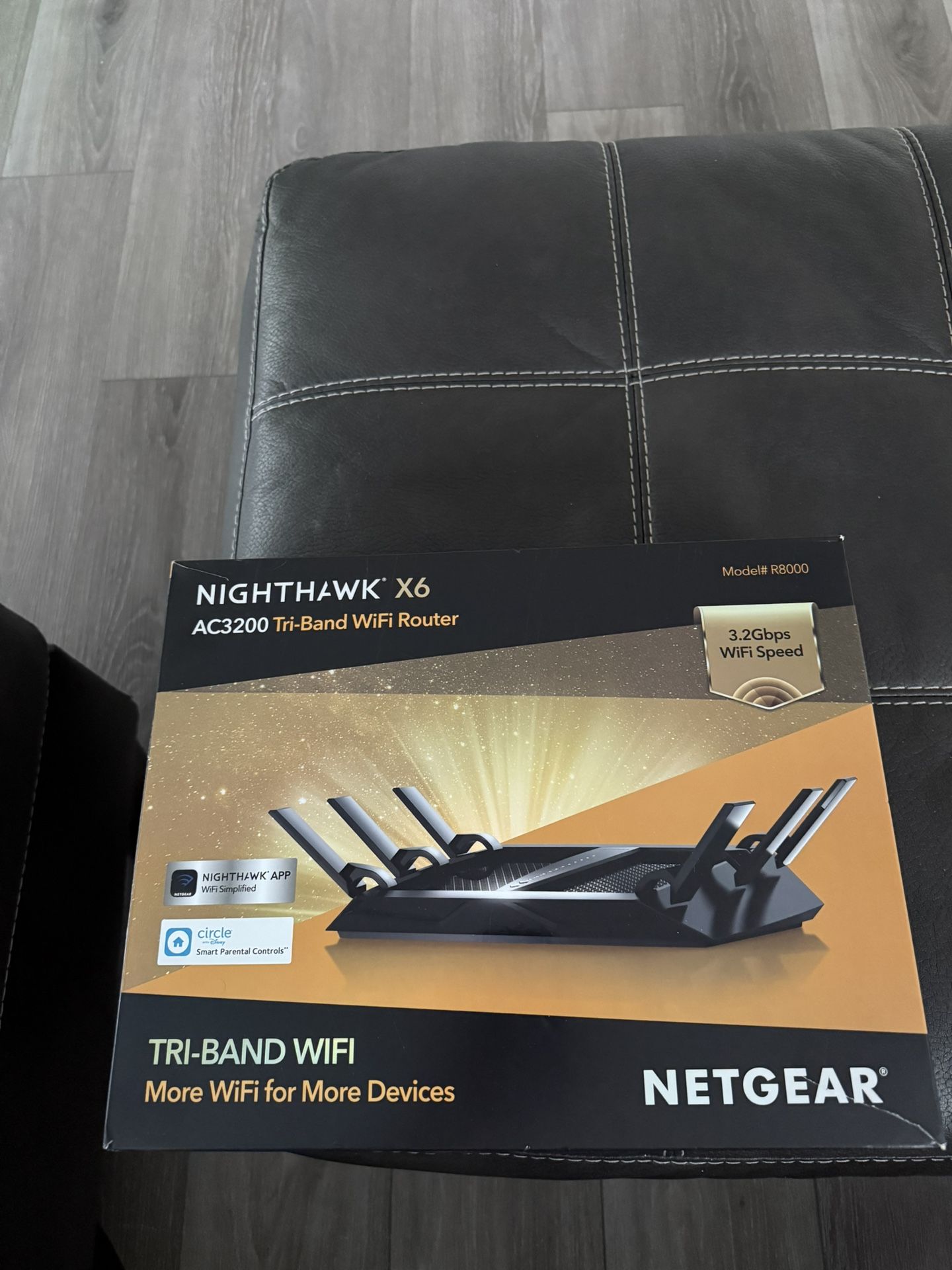 Netgear Nighthawk X6 Ac3200 Tri-Band WIFI Router