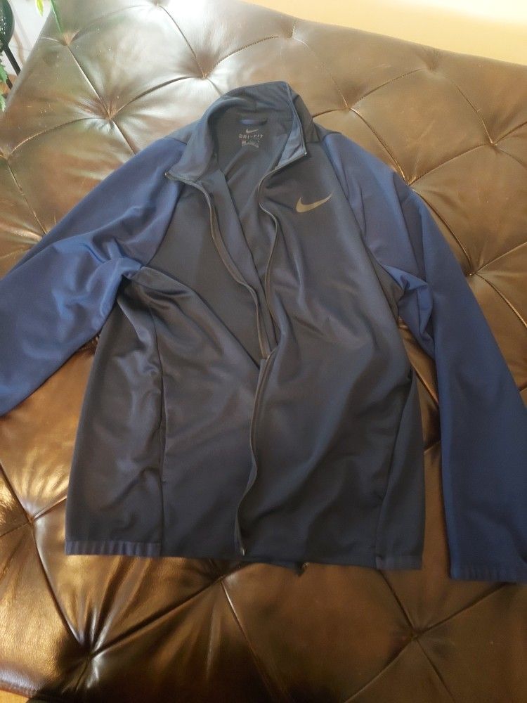 Nike Dri-Fit Running Jacket With Zipper