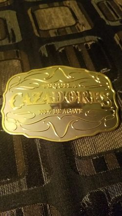 Cazadores belt buckle