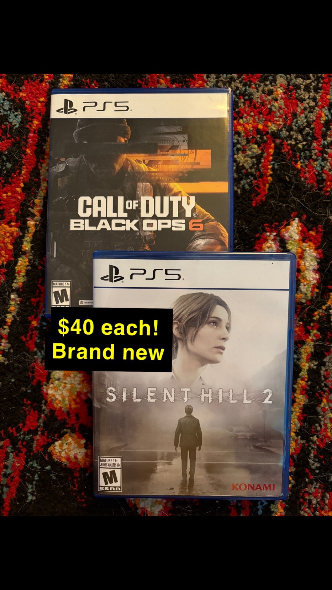 Silent Hill 2 And Black Ops 6 For PS5