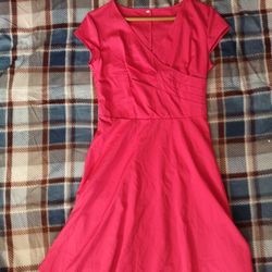 Hot Pink Dress Size S New