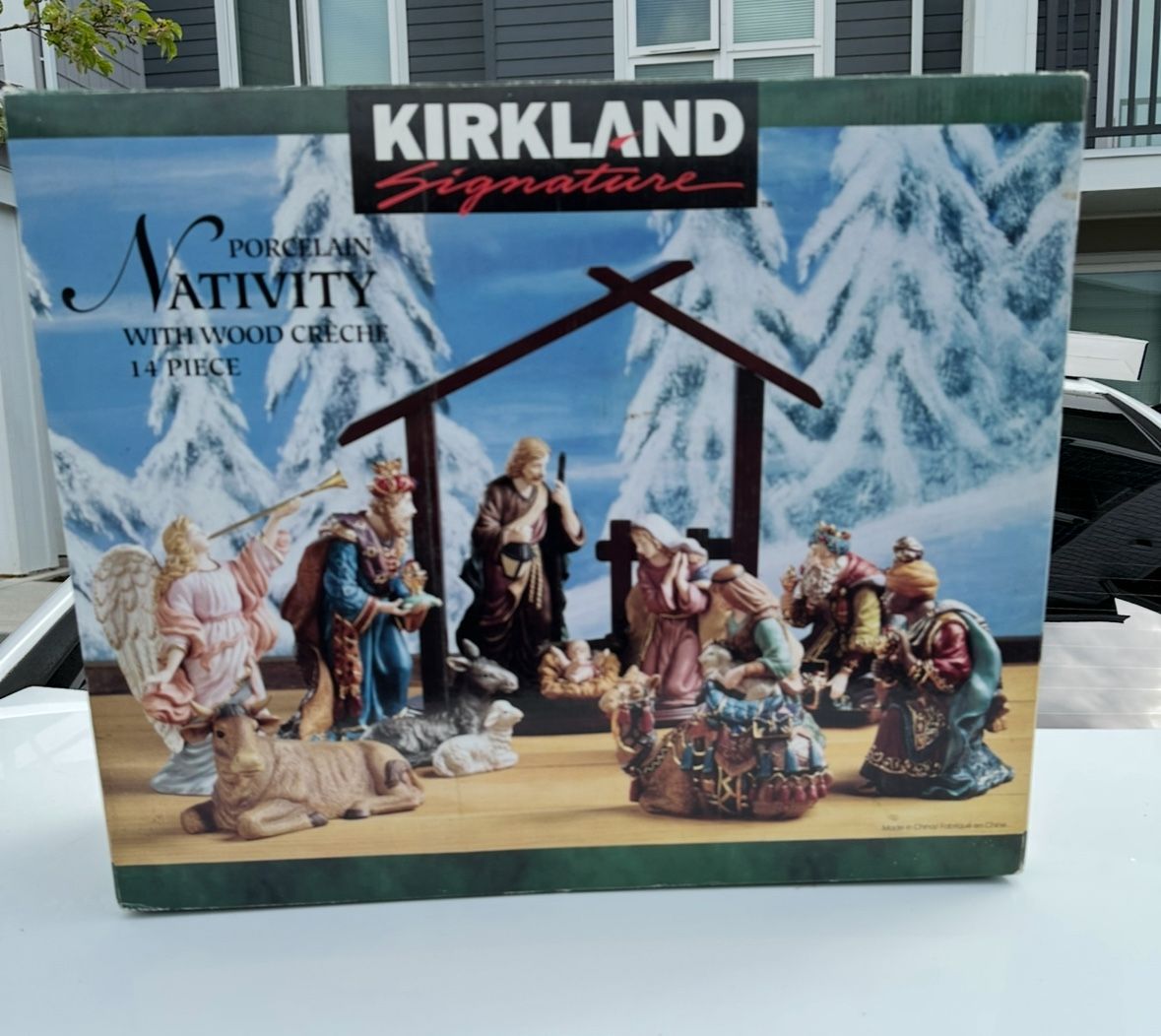 Porcelain Nativity Set 